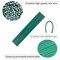 50-Pack 16" 18-Gauge Dark Green Floral Wire Stems for Crafts & Bouquets